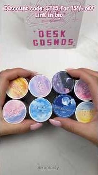 ASMR | Unboxing Beautiful scrapbook supplies 🌸✨ #scrapbook #journal