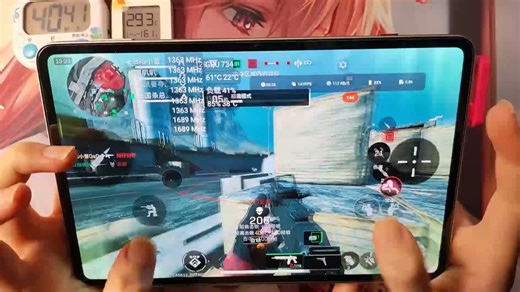 背着老妈买了台红魔电竞平板3Pro，竟然比我电脑还流畅，还有必要玩电脑？看完你就知道了，兴奋小伙拿来测三角洲144帧！#测评#