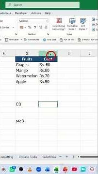 Turn text into real cell references! 🤯 Excel magic! ✨#shorts #excel