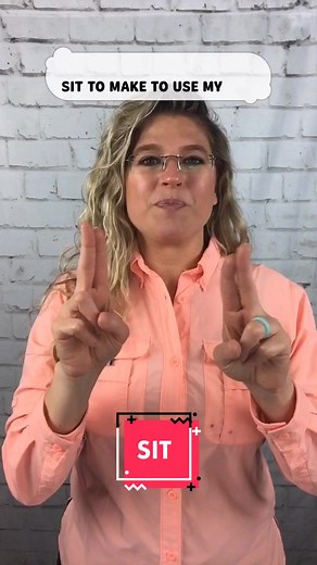 Learn How to Sign 'SIT' in ASL