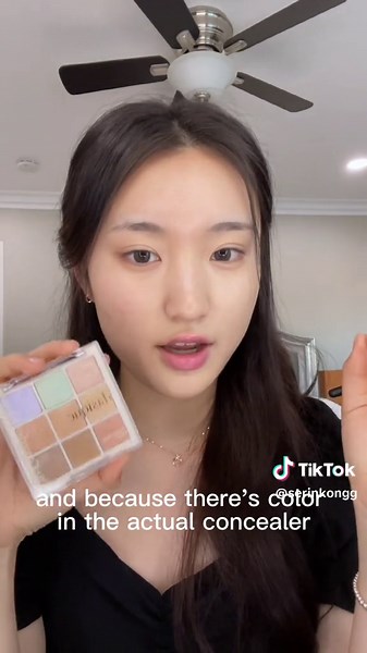 Korean Color Correcting Makeup: Dasique Palette Tutorial