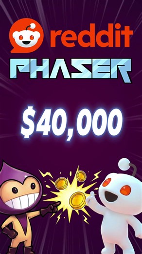 🏆 $40K in Prizes for Phaser Game Devs | The Phaser x Reddit Hackathon