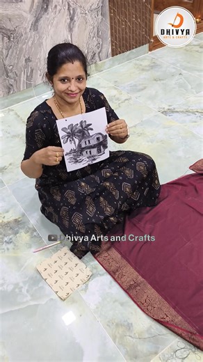 Tracing method of beautiful memories in Alappuzha #onlineclasses #tracing #embroidery #aariwork