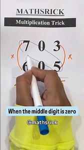 Three digit multiplication trick 📚✅ #maths #mathstricks #ytshorts #mathematics