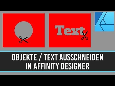 Quicktipp Objekte ausschneiden Affinity Designer