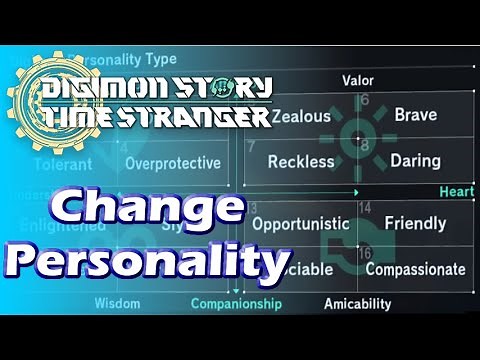 How to change a Digimon Personality easily in Time Stranger
