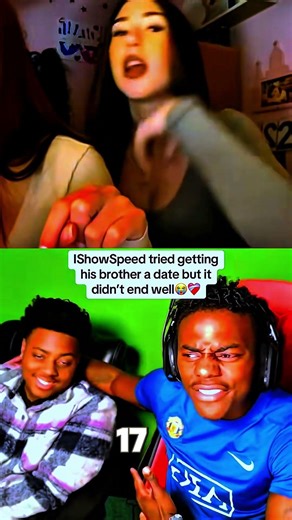 IShowSpeed tried getting his brother a date #shorts