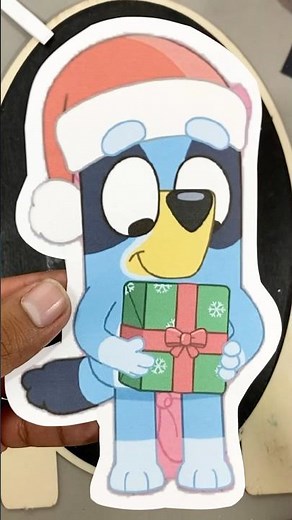 Rompecabezas Navideño de Bluey 🎄🧩 | Juego de Papel Divertido para Niños | Burrikiki