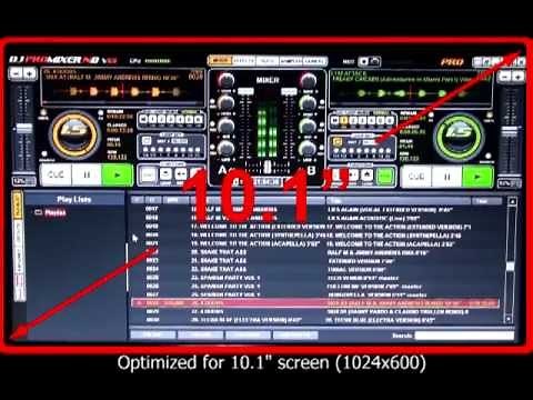 DJ ProMixer NB Netbook Edition V 1.5 (Mixing with DJ2Go)