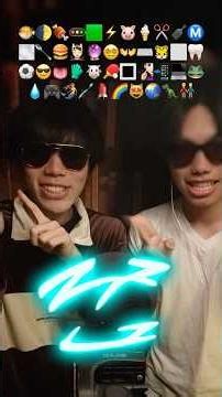 Super Emoji Challenge with My Brother (Full Version) #asmr #asmrvideo #asmrsounds #shorts