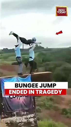 Bungee Jump Tragedy: Young Woman Dies After Safety Failure in Jump | Brazil | Sao Paulo | Viral