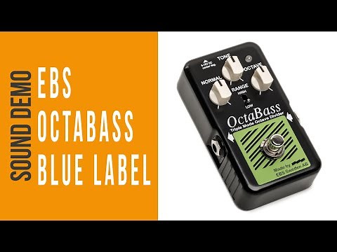 EBS OctaBass Blue Label - Sound Demo (no talking)