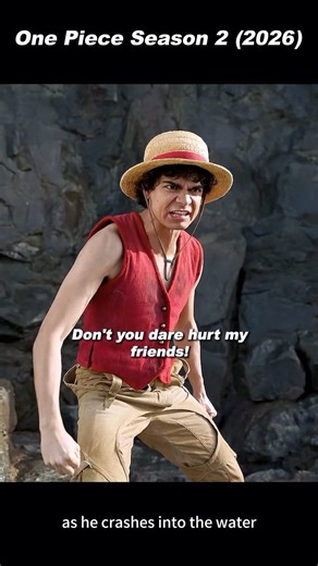 Luffy Jumps Off a Cliff to Save His Crew | Whale Showdown | One Piece Season 2 Episode 2