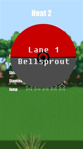 Wolfe on Instagram: "Heat 5 Lane 1 - Bellsprout Where do you think bellsprout will shine? #pokemon #champion #bellsprout #grass #series"