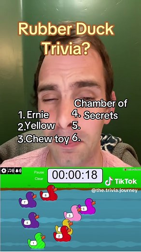 Rubber Duck Trivia Questions and Fun Facts