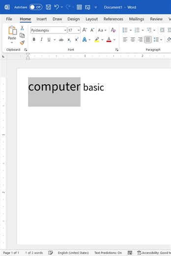 Font Size Shortcut | For Life - Online Training