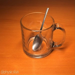 Disappearing Spoon https://www.physicsfunshop.com/search?keywords=disappearing The metal gallium has a melting point of 30°C (86°F) and will melt quickly when exposed to tea temperature hot water- or melt in one’s hand if handled too long. This spoon was made with a silicone mold (swipe to see process), and feels and sounds just like a regular spoon, except solid gallium is brittle and the spoon can shatter like glass if dropped. An amazing parlor trick as well as a classic and historical class 
