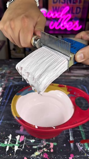 55K views · 105 reactions | ASMR Satisfying Paint Sounds!  #Short #Asmr #USA #fyp | FPS - | Facebook