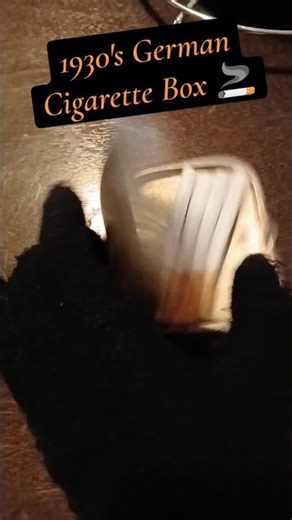 1930's German Cigarette Box 🚬 #vintage #retro #lighter