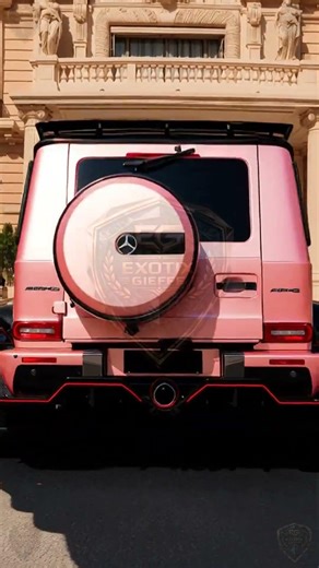 Mercedes G63 BRABUS STYLE en MÓNACO | Rose Gold 💎👑