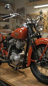 🇺🇸 1934 Indian Chief Built From Scratch | Legendary American Motorcycle Restoration 🏍️🔥