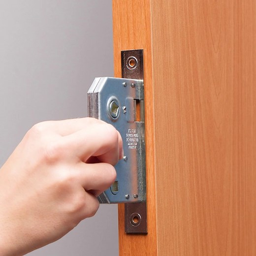 How To Install a Door Lock! Thanks for watching! Please be aware that this video is for entertainment purposes only and techniques shown should not be attempted at home! | Crafty Panda How