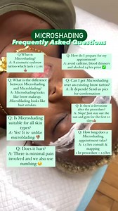 1.2K views · 13 reactions | Curious about Microshading? We’ve got answers to your FAQs! From pain level to prep. Visit our website to learn more  #Microshading #BrowsonPoint #beautyinsights | Makeup By Sherviii | Facebook