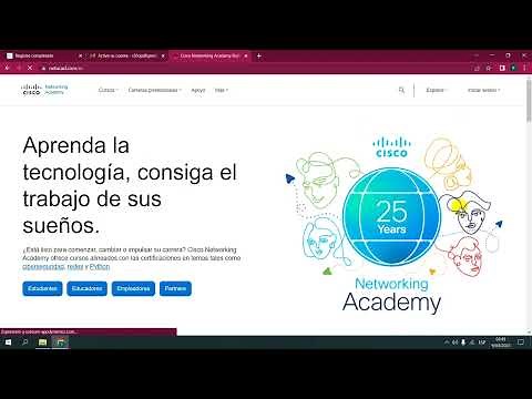 Acceso a la plataforma Netacad de Cisco
