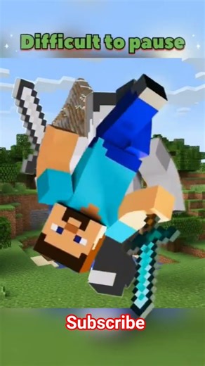 Pause minecraft #shorts #minecraft