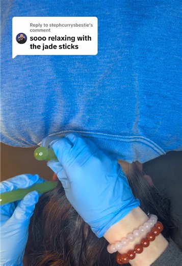 Replying to @stephcurrysbestie I’m glad you enjoy! | Jade sticks on your scalp | ASMR Medical Roleplay for deep relaxation | Personal attention to pamper you 🫠💤💙🫶 #asmr #asmrforsleep #asmrvideo #fyp #asmrpersonalattention
