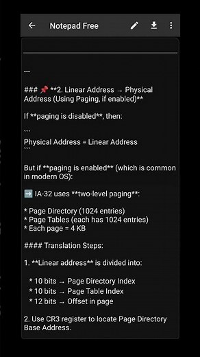 Logical to Physical Address Translation in IA-32 | OS Memory Management | Segmentation & Paging