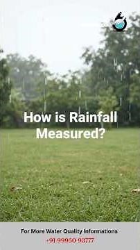 Rain fall measure