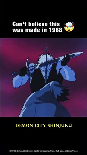 Anime in 1988: Demon City Shinjuku