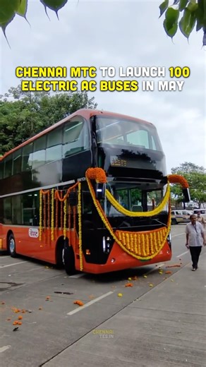 Chennaites on Instagram: "Chennai’s public transport is going electric! ⚡🚍 MTC is set to introduce 100 air-conditioned electric buses, making city commutes smoother, quieter, and eco-friendly. Operated by OHM Global Mobility (a subsidiary of Ashok Leyland & Switch Mobility), these Ei V12 electric buses are just the beginning! As part of the World Bank-funded Chennai City Partnership project, MTC will roll out a total of 1,420 electric low-floor buses, including 820 AC buses and 600 non-AC buses