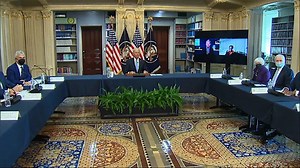 Biden, CEOs, biz leaders meet on vaccine mandates