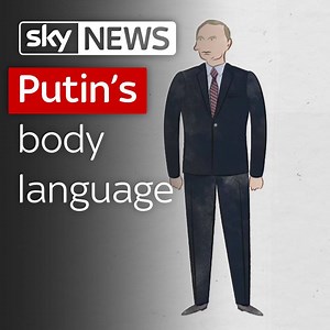 296K views · 913 reactions | Vladimir Putin's action man persona is no mistake - it's a carefully-crafted image, says body language expert Peter Collett | Sky News | Facebook