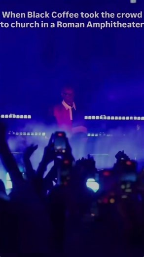 Black Coffee made history, live performing at an old amphitheater in Arènes de Nîmes 🇫🇷 vol.4