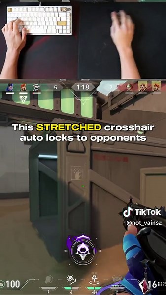 Vainsz Crosshair Keyboard ASMR in Valorant