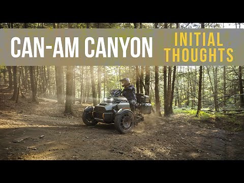 Adventure Trike? 2025 Can-Am Canyon First Thoughts