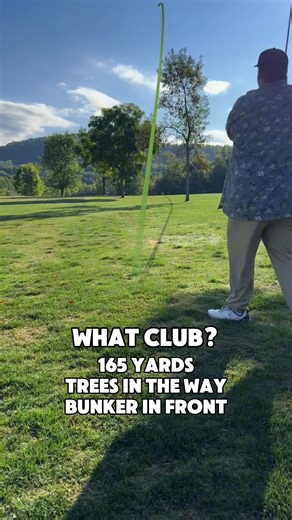 Crispy 7 iron did the job! 🤝 #golf | BombTech Golf