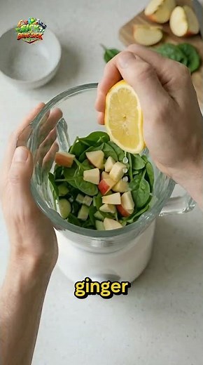 Healthy Green Smoothie | Quick Morning Detox Drink #easynutrition #shortvideo #healthtips #smootie