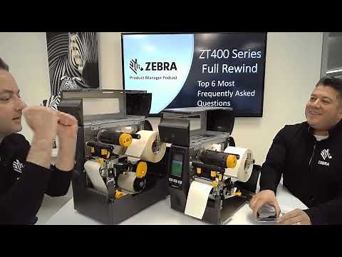 ZT400 Series: Full Rewind FAQ Challenge! | Zebra