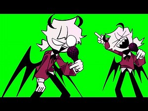 Friday Night Funkin Music Selever Green Screen HD