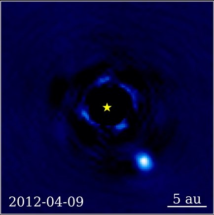 Watch An Alien World Orbit Around Its Star In 17-Year Time-Lapse