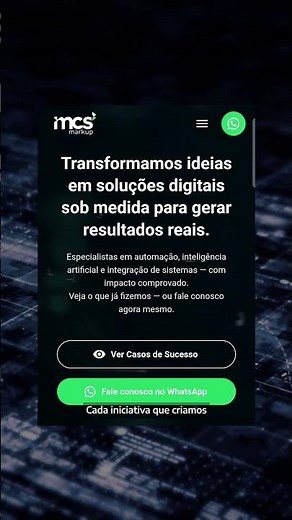 Simplifique processos e transforme dados em inteligência com o MCS Digital.