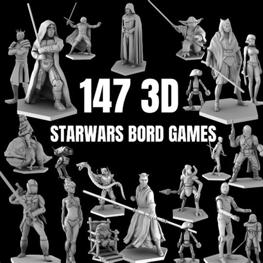 Star Wars 3D Models – Mega STL Pack (digital Download) - Etsy
