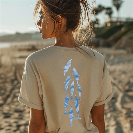 Dolphin Pod T-shirt | 90's Marine Biology Shirt | Respect the Locals Tee | Oceanic T-shirt | Dolphin Lover Gift - Etsy UK