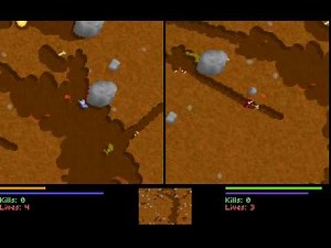 2D map like in Liero