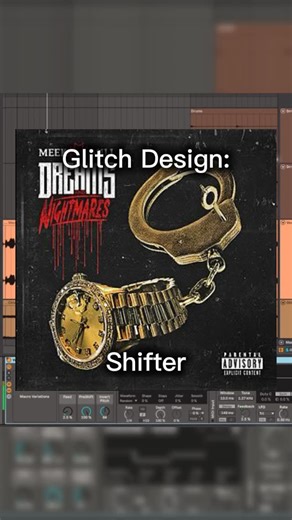WOLVES on Instagram: "Glitch Design: Meek Mill - Dreams And Nightmares - in ableton you can create glitch sound effects with shifter and by modulating the window, tone and delay times with random LFOs. Use a multi band compressor to create drop sound effects for trap dubstep bass and house music. This is a good idea for resampling and you can use your own music or songs. It can be any genre. #Ableton #remix #bass #howto #diy #foryou #fypage #fypシ #fy #viral #viralreels #viralvideo #viralvideos"