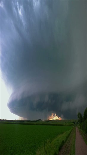 Storm Chasing: Full View #tornadoalley #severeweather #thunderhead